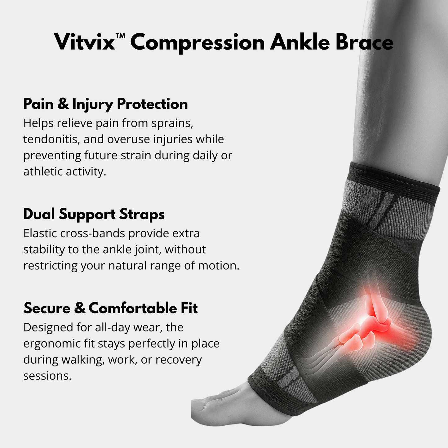 Vitvix™ Compression Ankle Brace