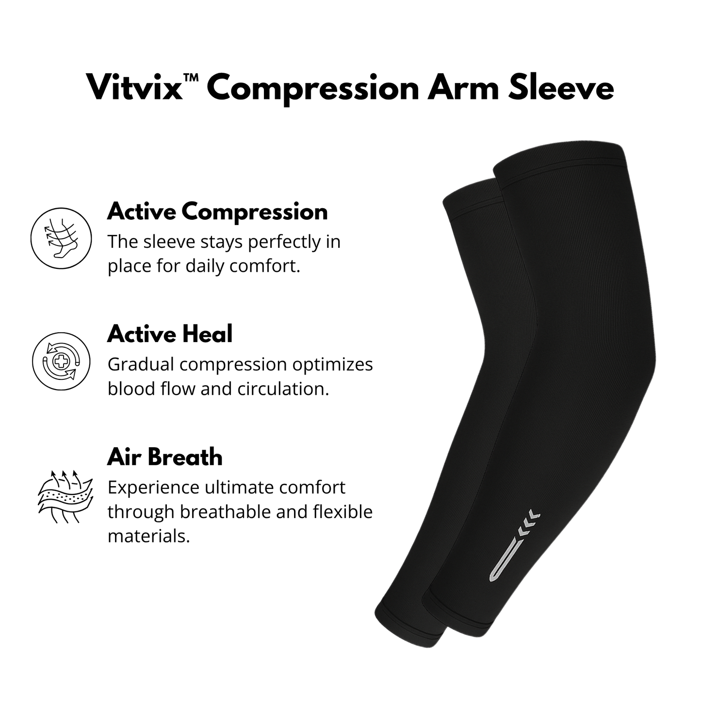 Vitvix™ Compression Arm Sleeve (2-Pack)
