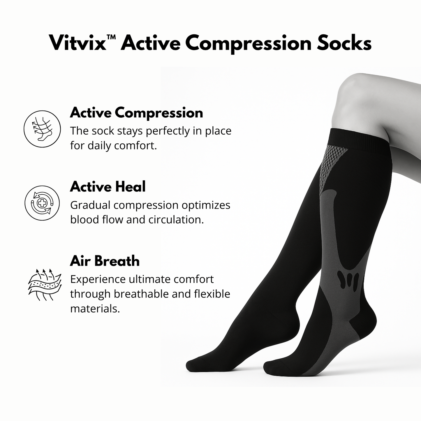 Vitvix™ Active Compression Socks (3-Pack)